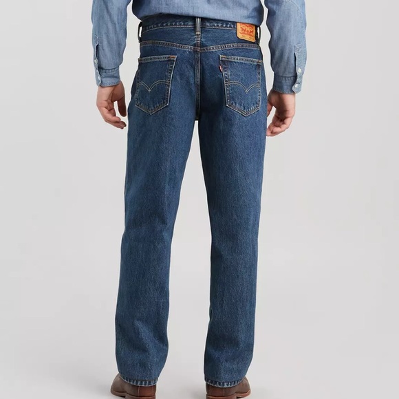 🌟NWT🌟 Men’s Levi Jeans Comfort Fit 560’s, 40x34 Dark Wash - Picture 3 of 8